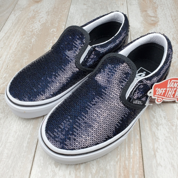 Vans Classic Slip On Micro Sequins Black - Picture 9 of 9